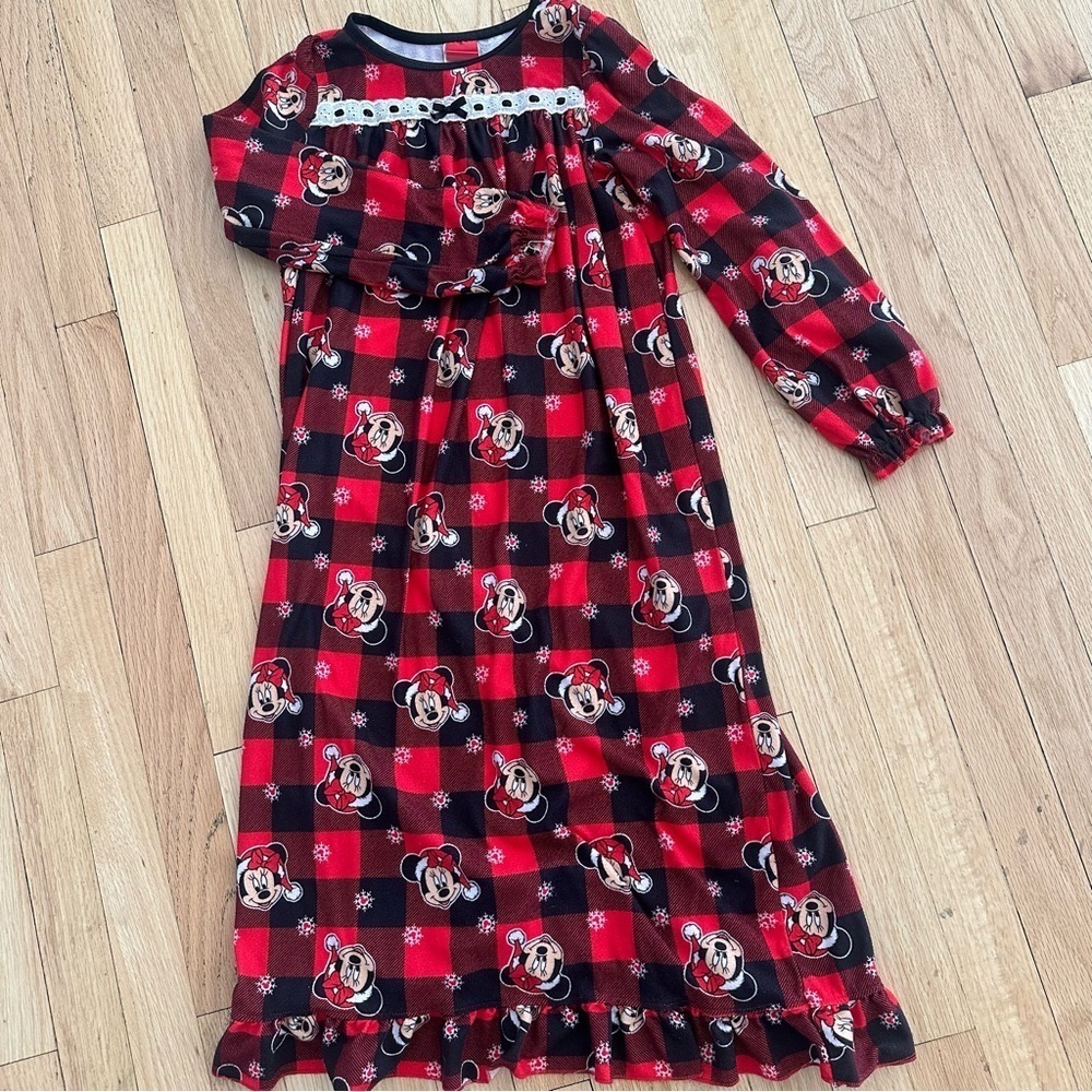 Disney Girls Minnie Mouse Christmas Nightgown